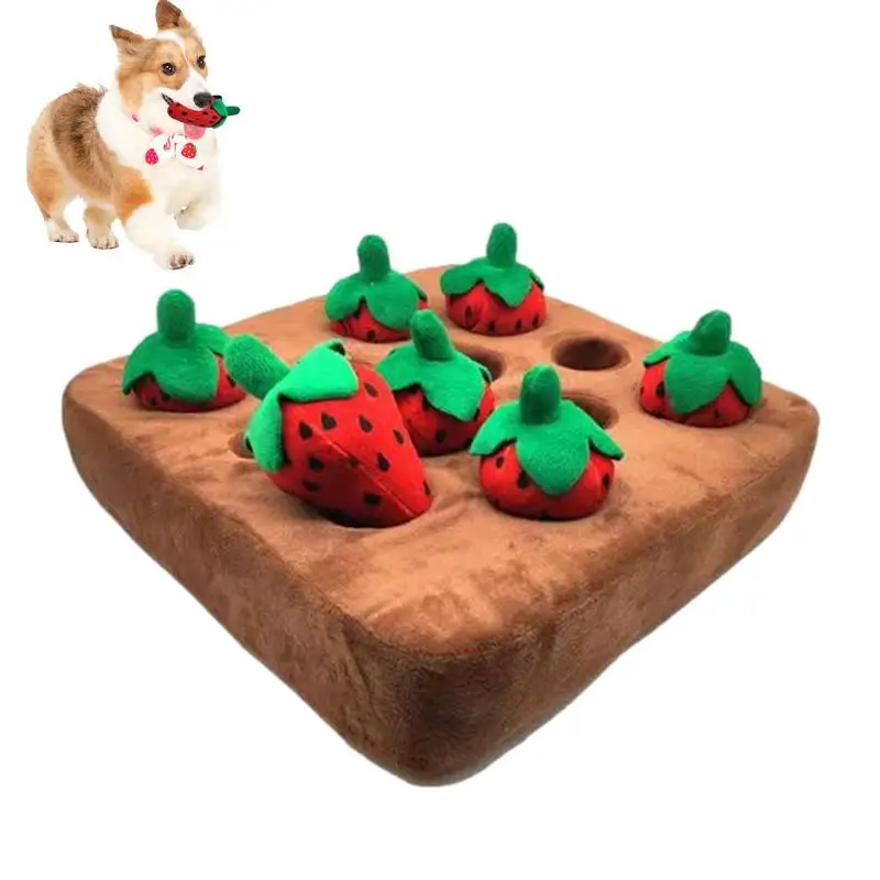 Carrots Farm Dog Toy Hide And Seek Strawberry Snuffle Mat For Dogs 12 Strawberry Enrichment Dog Puzzle Toys With Interactive
Carrots Farm Dog Toy Hide And Seek Strawberry Snuffle Mat For Dogs 12 Strawberry Enrichment Dog Puzzle Toys With Interactive