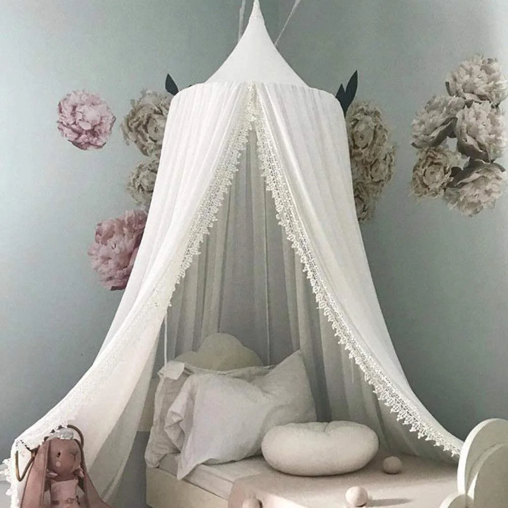 Awning For Bed Ins New Children's Room Summer Chiffon Lace Bed Net Dome Curtain Tent Mosquito Net
Awning For Bed Ins New Children's Room Summer Chiffon Lace Bed Net Dome Curtain Tent Mosquito Net