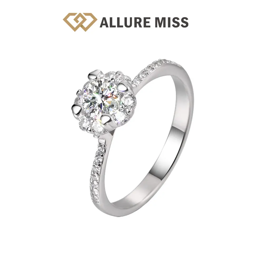 0.5ct 100% 925 Sterling Silver Moissanite Rings for Women Inlaid Diamond Passed Diamond Test Elegant Round Brilliant Cut Jewelry
0.5ct 100% 925 Sterling Silver Moissanite Rings for Women Inlaid Diamond Passed Diamond Test Elegant Round Brilliant Cut Jewelry