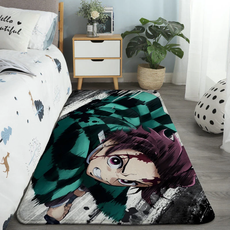 Anime Demon Slayer Newest Flannel Living Room Carpet Absorbent Front Door Mat Kids Bedroom Soft Bathroom Anti-Slip Mat
Anime Demon Slayer Newest Flannel Living Room Carpet Absorbent Front Door Mat Kids Bedroom Soft Bathroom Anti-Slip Mat