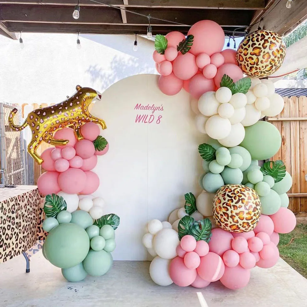 110Pcs Pink Avocado Green Color Latex Balloons Garland Kit Big Leopard Balloon for Wedding Decorations Baby Shower Decorations
110Pcs Pink Avocado Green Color Latex Balloons Garland Kit Big Leopard Balloon for Wedding Decorations Baby Shower Decorations