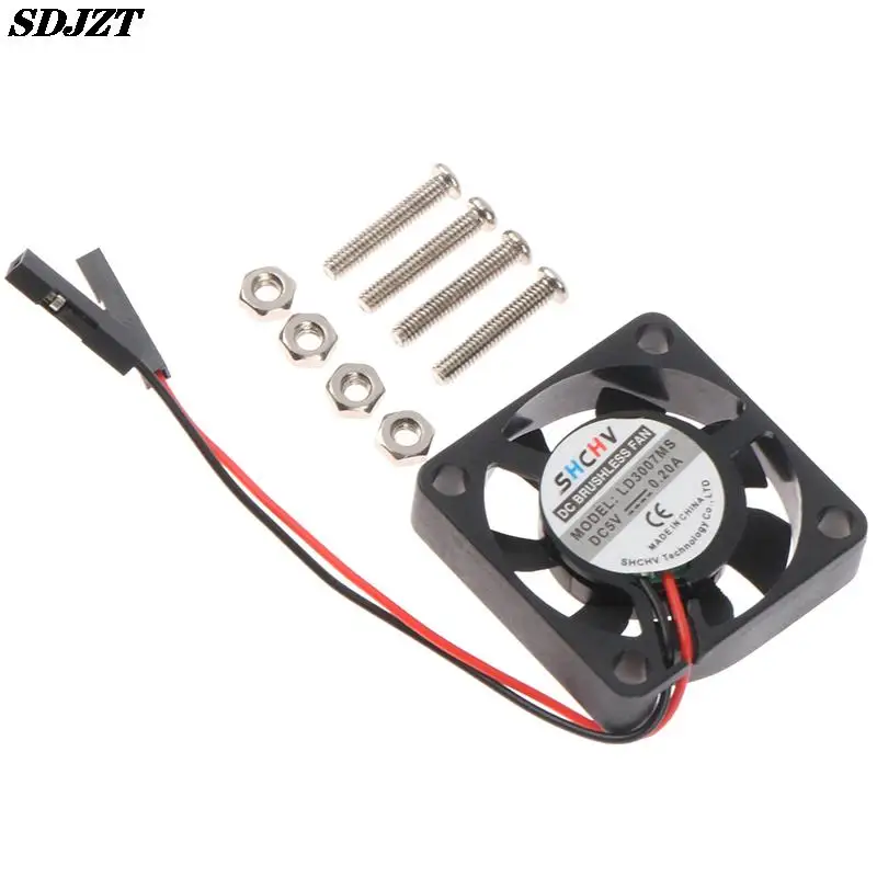 Raspberry Pi Fan Active Cooling Fan Brushless 3.3V 5V DC Quiet Fan w/Screw for Raspberry Pi 4B/3B+/3B/2B+
Raspberry Pi Fan Active Cooling Fan Brushless 3.3V 5V DC Quiet Fan w/Screw for Raspberry Pi 4B/3B+/3B/2B+