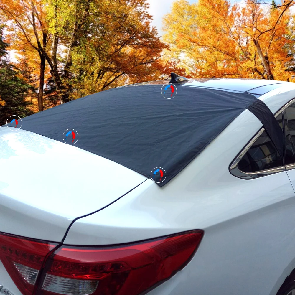 Car Windshield Cover Sun Shade with Suction Cup Protective Winter Snow Ice Dust Frost for Vehicle Rear Windshield
Car Windshield Cover Sun Shade with Suction Cup Protective Winter Snow Ice Dust Frost for Vehicle Rear Windshield