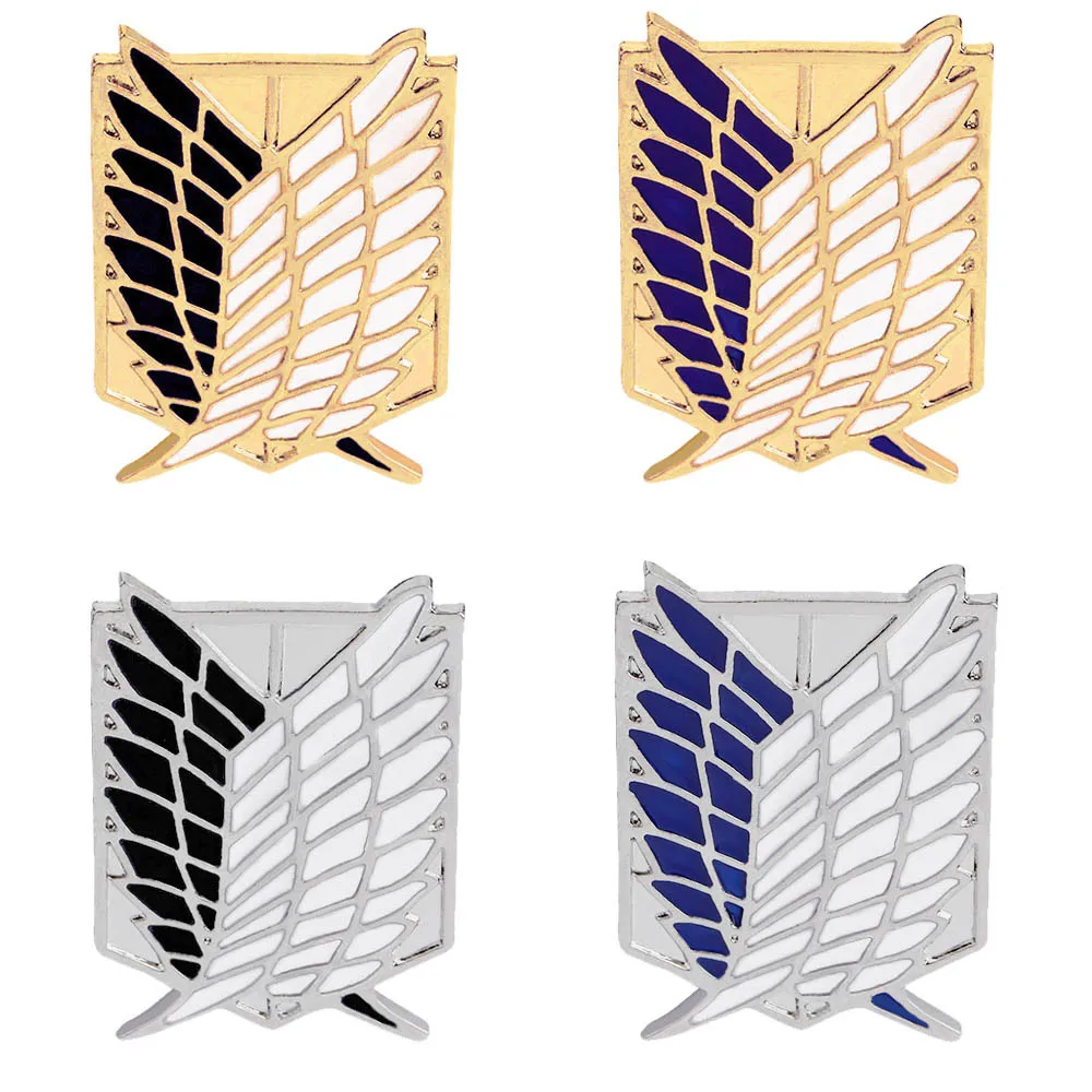 Anime peripheral attack on giant brooch Ellen Wings of Freedom Survey Corps pin badge
Anime peripheral attack on giant brooch Ellen Wings of Freedom Survey Corps pin badge