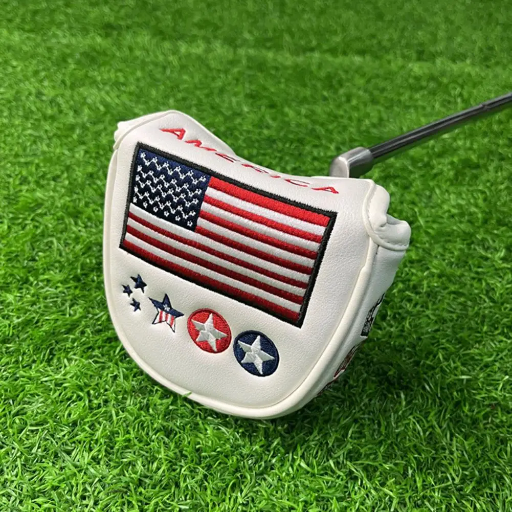 Magnetic Golf Putter Cover Golf Club Head Cover Soft Lining Golf Putter Protector Cover Golf Club Protective Cover Rod Sleeve
Magnetic Golf Putter Cover Golf Club Head Cover Soft Lining Golf Putter Protector Cover Golf Club Protective Cover Rod Sleeve