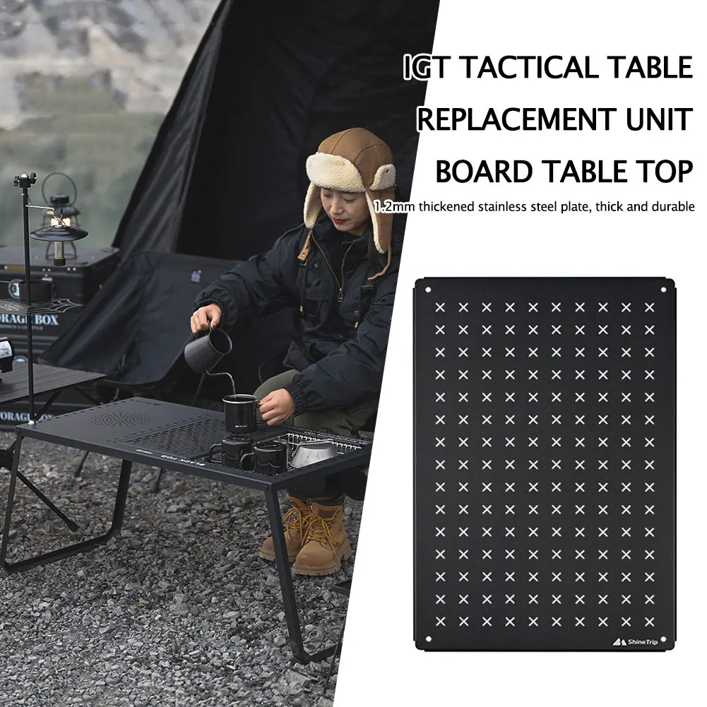 Outdoor IGT Tables Unit Accessories Camping Equipment IGT Blackened Mobile Kitchen Stainless Steel Table Board New
Outdoor IGT Tables Unit Accessories Camping Equipment IGT Blackened Mobile Kitchen Stainless Steel Table Board New