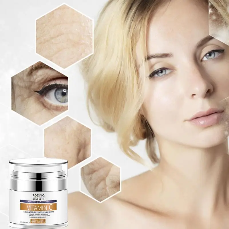 Vitamin C Face Cream Skin Care Pigment Spots Freckles Remover Whitening Moisturizing Anit-Aging Cosmetics Korean Beauty Health
Vitamin C Face Cream Skin Care Pigment Spots Freckles Remover Whitening Moisturizing Anit-Aging Cosmetics Korean Beauty Health
