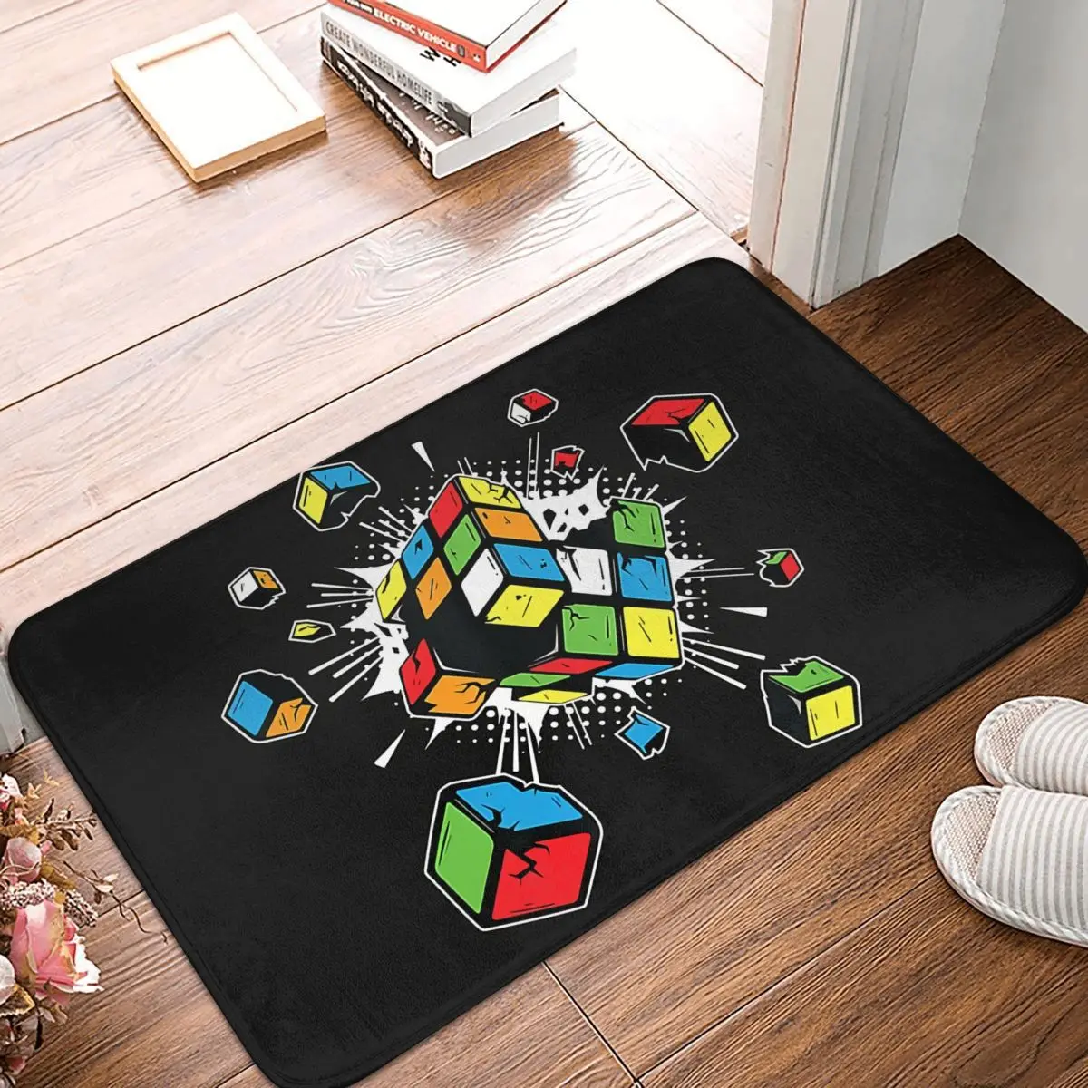 Hip Hop Bath Mat Exploding Rubix Rubics Cube Doormat Kitchen Carpet Outdoor Rug Home Decor
Hip Hop Bath Mat Exploding Rubix Rubics Cube Doormat Kitchen Carpet Outdoor Rug Home Decor