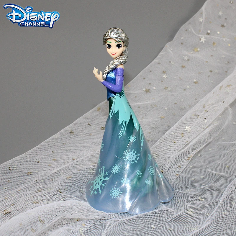 Disney Frozen Elsa Model Princess Cake Decoration Figurines Miniatures Cake Ornaments Snow Queen Anime PVC Action Toys Gifts
Disney Frozen Elsa Model Princess Cake Decoration Figurines Miniatures Cake Ornaments Snow Queen Anime PVC Action Toys Gifts