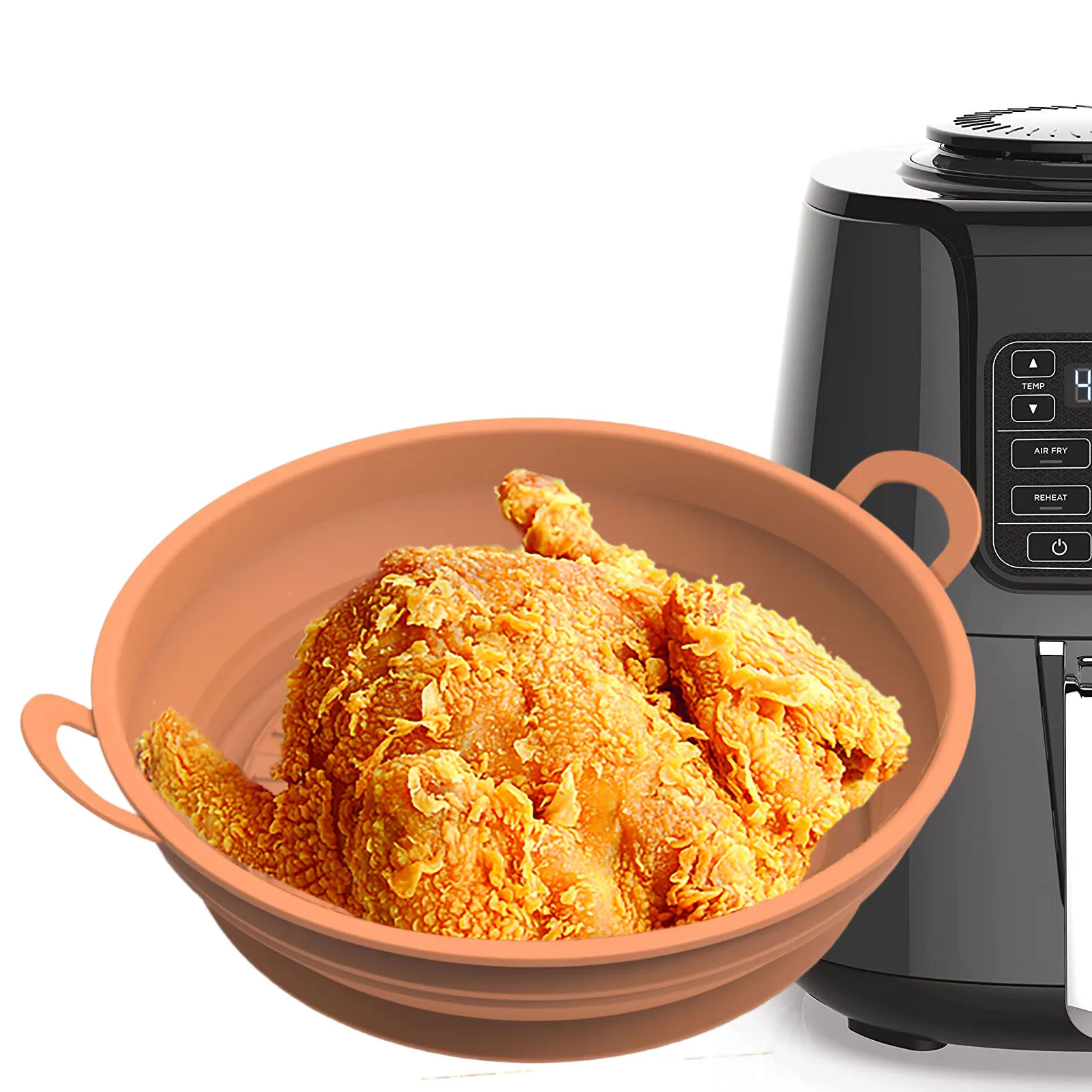 Air Fryer Silicone Pot Reusable Round Air Fryer Silicone Basket Heat Resistant Air Fryers Oven Accessories Foldable Non Stick
Air Fryer Silicone Pot Reusable Round Air Fryer Silicone Basket Heat Resistant Air Fryers Oven Accessories Foldable Non Stick