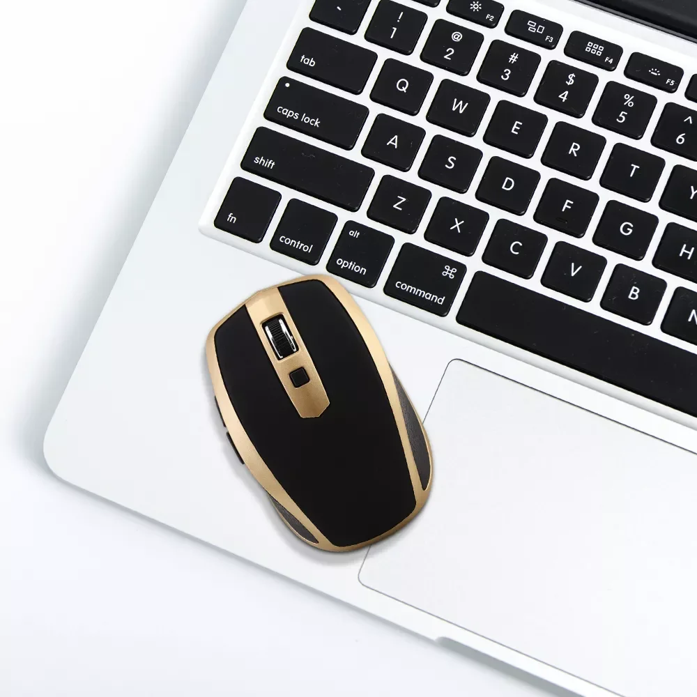Wireless Mouse Optical Computer Gaming Mouse 1600 DPI Ergonomic PC Office Gamer BT Mice Small Mice For Laptop Mac Gold
Wireless Mouse Optical Computer Gaming Mouse 1600 DPI Ergonomic PC Office Gamer BT Mice Small Mice For Laptop Mac Gold