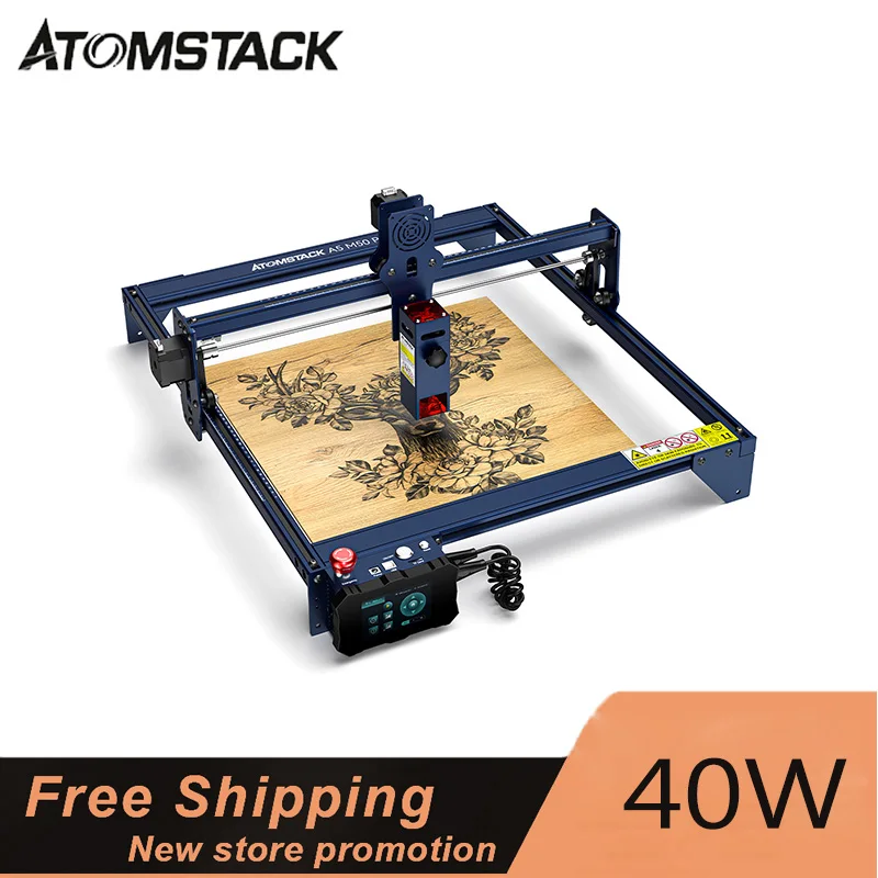 New Laser Engraver Printer ATOMSTACK A5 M50 Pro 40W Offline APP Control Engraver CNC Machine for Easy Engraving Cutting DIY Logo
New Laser Engraver Printer ATOMSTACK A5 M50 Pro 40W Offline APP Control Engraver CNC Machine for Easy Engraving Cutting DIY Logo