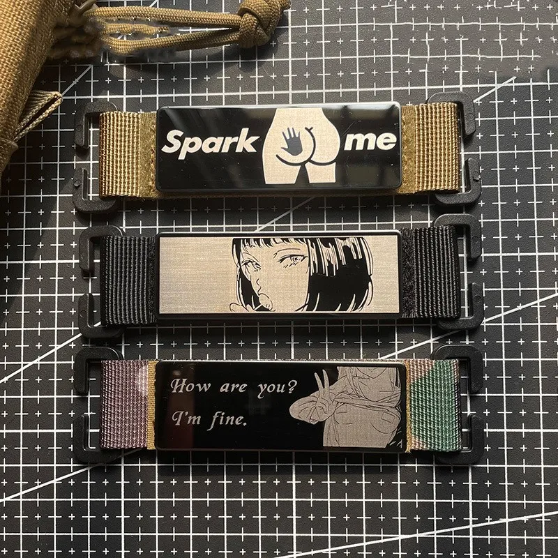 Two-dimensional Girl Black And White Metal Patches Anime Yeah Lollipop Cute Girl Tactical Badge For Backpack Clothing DIY Decal
Two-dimensional Girl Black And White Metal Patches Anime Yeah Lollipop Cute Girl Tactical Badge For Backpack Clothing DIY Decal