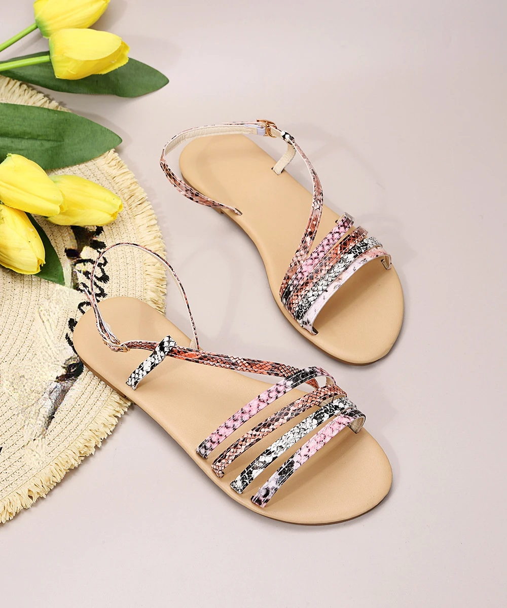 Summer Women's Sandals 2021 New Toe Roman Strap Buckle Strap Sandals Women's Large Size 35-44 Women's Shoes Zapatos De Mujer
Summer Women's Sandals 2021 New Toe Roman Strap Buckle Strap Sandals Women's Large Size 35-44 Women's Shoes Zapatos De Mujer