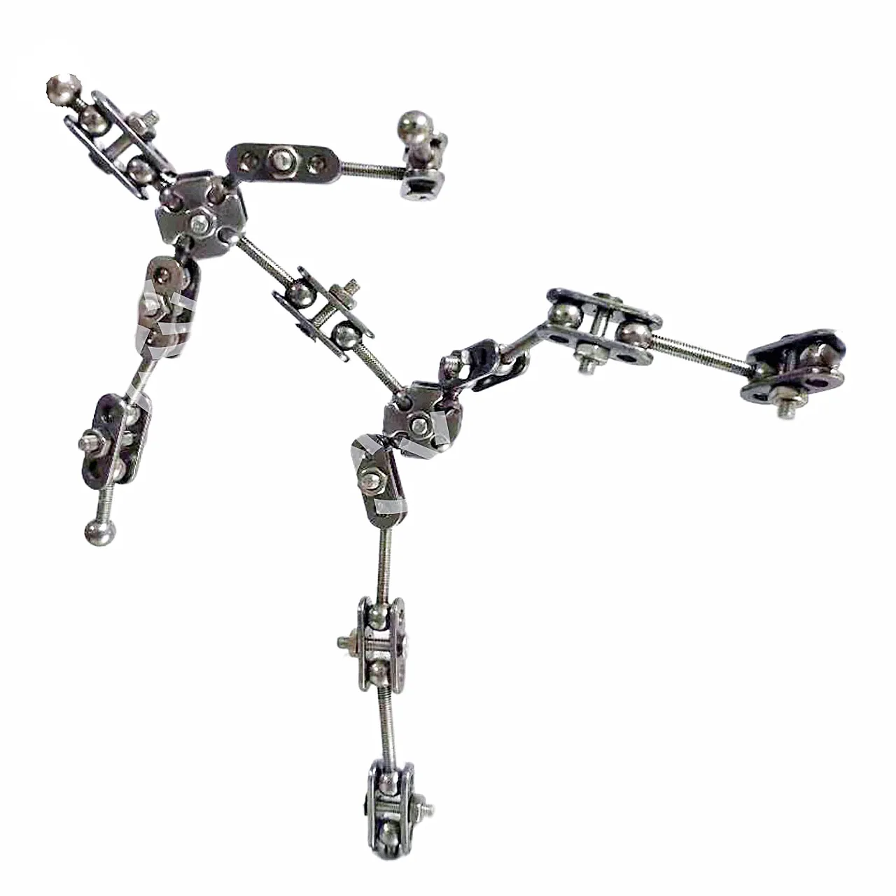 Not-Ready-made stop motion armature kit for animation character puppet assembled version of metal joint ball polymer clay mold
Not-Ready-made stop motion armature kit for animation character puppet assembled version of metal joint ball polymer clay mold
