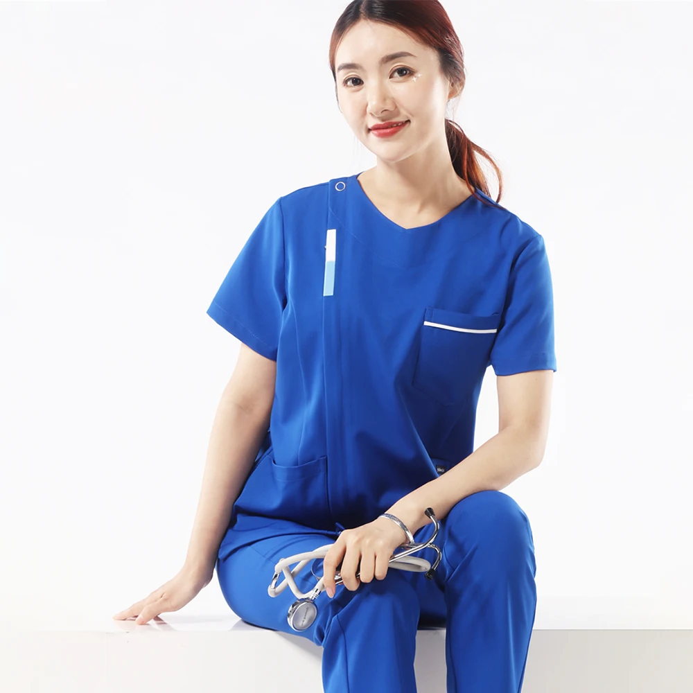 Черный эластичный скраб, медицинские скрабы, униформа медсестры, хирурга, рабочая одежда, топ и брюки, униформа для врачей и стоматологий, костюм 21SS076
Черный эластичный скраб, медицинские скрабы, униформа медсестры, хирурга, рабочая одежда, топ и брюки, униформа для врачей и стоматологий, костюм 21SS076