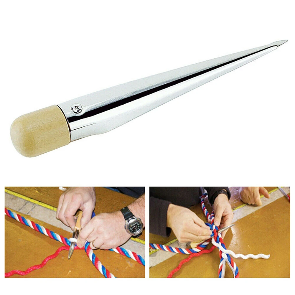 1Pcs For Splicing Wire Rope To Make Attachments And Loops Marine Rope Threader Splicing Spike Tool Spike Wire 7\\\\\\\"
1Pcs For Splicing Wire Rope To Make Attachments And Loops Marine Rope Threader Splicing Spike Tool Spike Wire 7\\\\\\\"