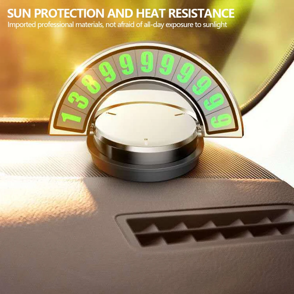 Новинка светящийся автомобильный стикер для временной парковки освежитель воздуха автомобильный номерной знак для телефона
Новинка светящийся автомобильный стикер для временной парковки освежитель воздуха автомобильный номерной знак для телефона