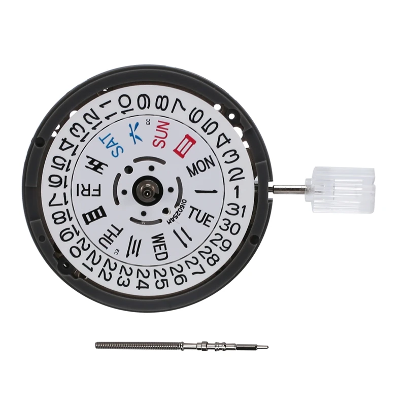 NH36/NH36A Automatic Mechanical Movement 24 Jewels White Datewheel Crown At 3.0 Watch Mechanism Replacements
NH36/NH36A Automatic Mechanical Movement 24 Jewels White Datewheel Crown At 3.0 Watch Mechanism Replacements