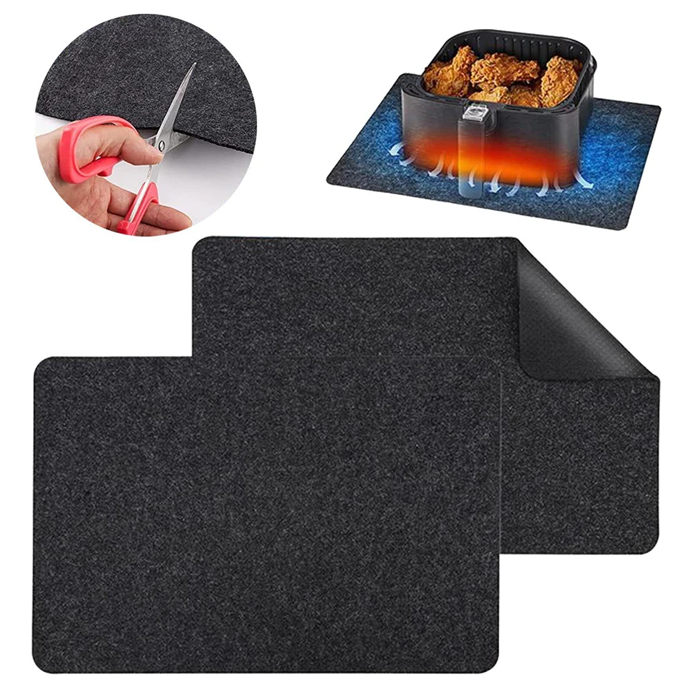 Heat Resistant Felt Mat Air Fryer Pad Kitchen Countertop Protector Mat Non-slip Moving Protector Mat For Air Fryer Coffee Maker
Heat Resistant Felt Mat Air Fryer Pad Kitchen Countertop Protector Mat Non-slip Moving Protector Mat For Air Fryer Coffee Maker
