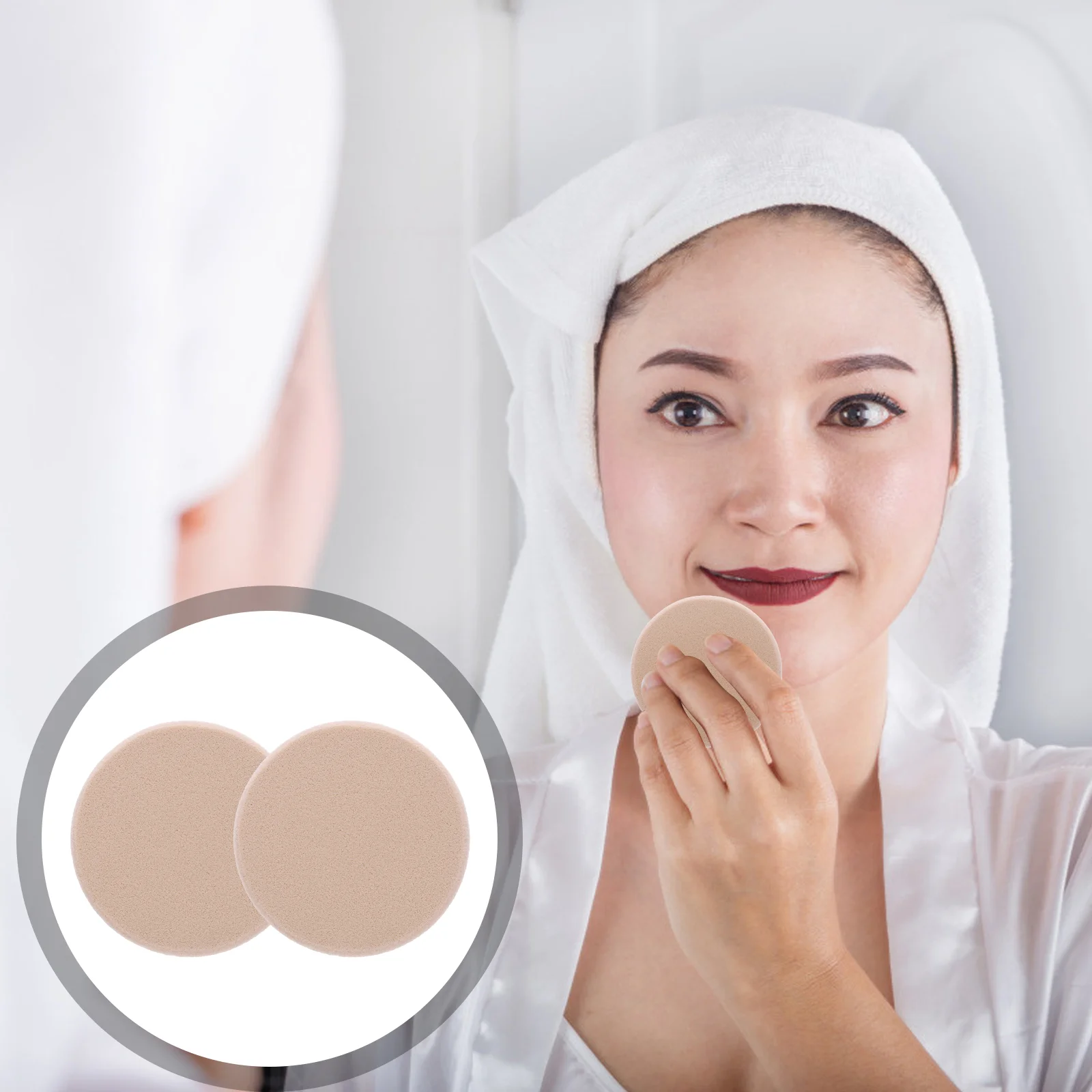 Sponge Makeup Puff Puffs Face Foundation Cushion Air Compact Wet Sponges Up Make Blending Blendiful Round Dry Beauty Make up
Sponge Makeup Puff Puffs Face Foundation Cushion Air Compact Wet Sponges Up Make Blending Blendiful Round Dry Beauty Make up