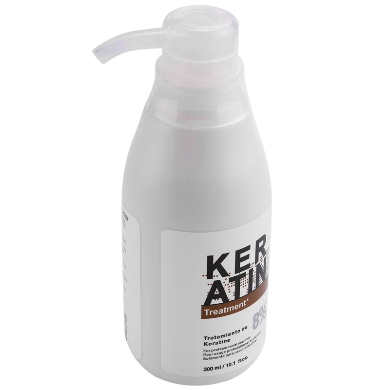 Purc Brazilian Keratin Treatment Straightening Hair 8% Formalin 300Ml Eliminate Frizz And Make Shiny And Healthier Hair 
Purc Brazilian Keratin Treatment Straightening Hair 8% Formalin 300Ml Eliminate Frizz And Make Shiny And Healthier Hair