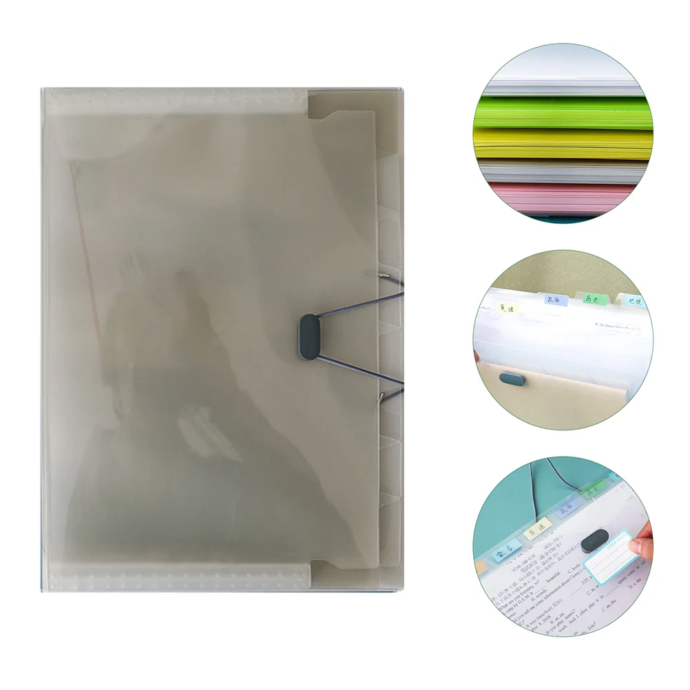 Multi-layer Document Folder Portable Folder Bag Receipt Holder (Random Color)
Multi-layer Document Folder Portable Folder Bag Receipt Holder (Random Color)