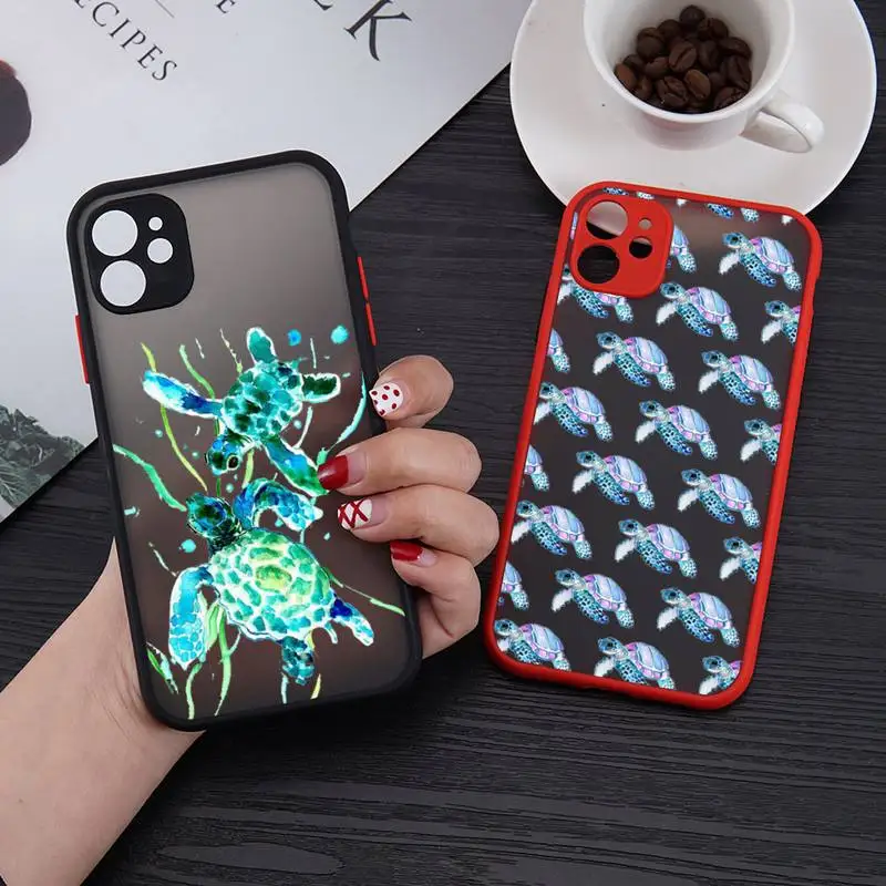 Cute Cartoon Turtle animal Phone Case matte transparent For iphone 7 8 11 12 13 plus mini x xs xr pro max cover
Cute Cartoon Turtle animal Phone Case matte transparent For iphone 7 8 11 12 13 plus mini x xs xr pro max cover