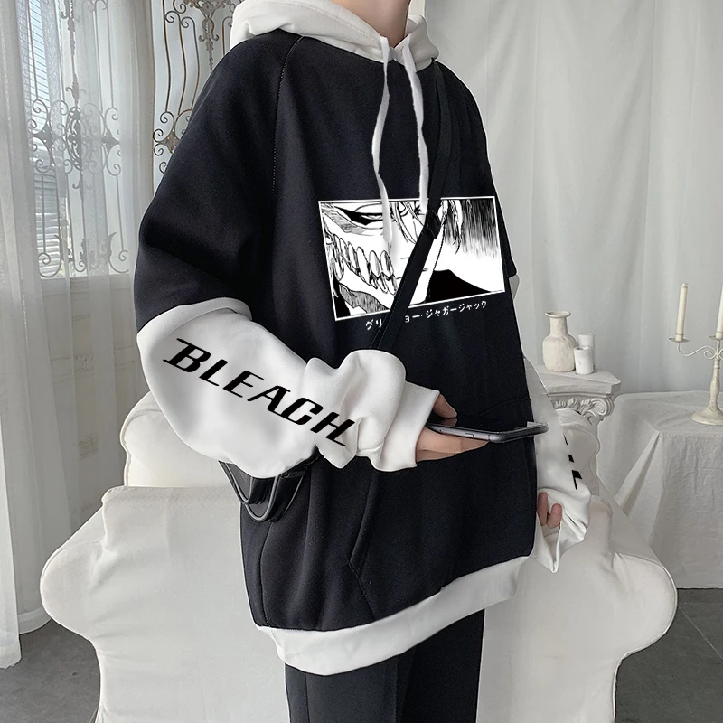 Anime Bleach Harajuku Ichigo Kurosaki Manga Hoodies Cartoon Gothic Oversized Streetwear Long Sleeve Men Winter Hooded Sweatshirt
Anime Bleach Harajuku Ichigo Kurosaki Manga Hoodies Cartoon Gothic Oversized Streetwear Long Sleeve Men Winter Hooded Sweatshirt