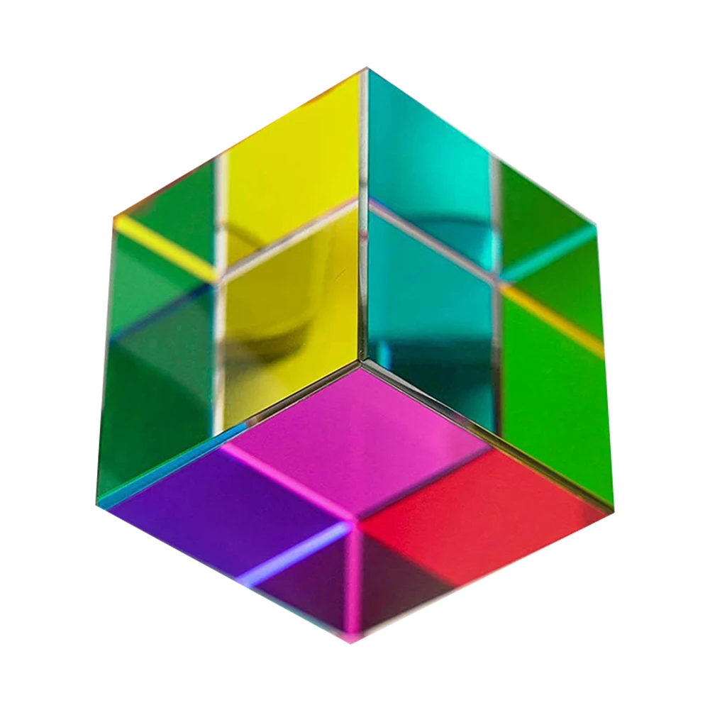 Dichroic Cube Design Optical Glass Cube Educational Toy Eye Catching Multicolor Cube Ideal Gift for Kids' Early Learning
Dichroic Cube Design Optical Glass Cube Educational Toy Eye Catching Multicolor Cube Ideal Gift for Kids' Early Learning