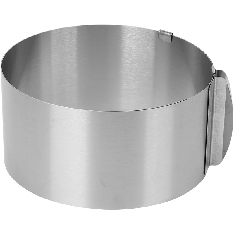 Cake Ring 6 To 12 Inch Adjustable Round Stainless Steel Cake Mousse Mould Ring Bakeware Tools Cake Decorating Mold Baking Ring
Cake Ring 6 To 12 Inch Adjustable Round Stainless Steel Cake Mousse Mould Ring Bakeware Tools Cake Decorating Mold Baking Ring