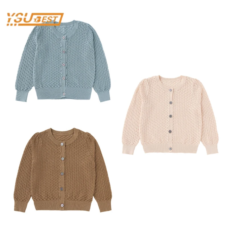 Детский вязаный кардиган с длинным рукавом, на лето-осень
Детский вязаный кардиган с длинным рукавом, на лето-осень