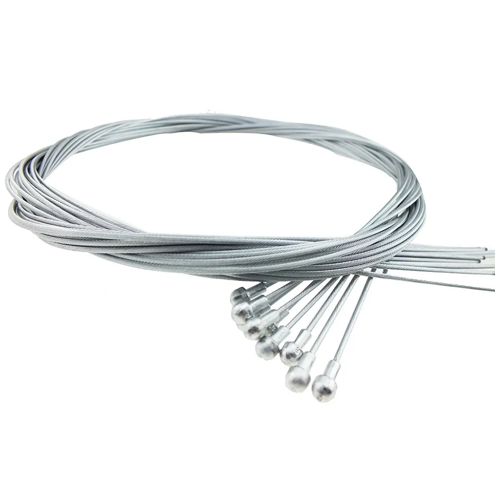 10pcs Brake Line Road Bike Inner Wire Cable Shift MTB Bicycle Stainless Steel Speed Derailleur Fixed Core Pear End 1.5x1700mm
10pcs Brake Line Road Bike Inner Wire Cable Shift MTB Bicycle Stainless Steel Speed Derailleur Fixed Core Pear End 1.5x1700mm