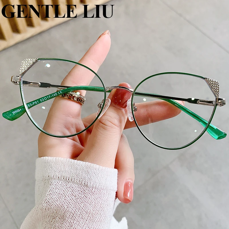 Fashion Cat Eye Eyeglasses Frames Anti Blue Light Glasses Women Computer Eyewear Can Be Spectacles with Prescription Lens
Fashion Cat Eye Eyeglasses Frames Anti Blue Light Glasses Women Computer Eyewear Can Be Spectacles with Prescription Lens