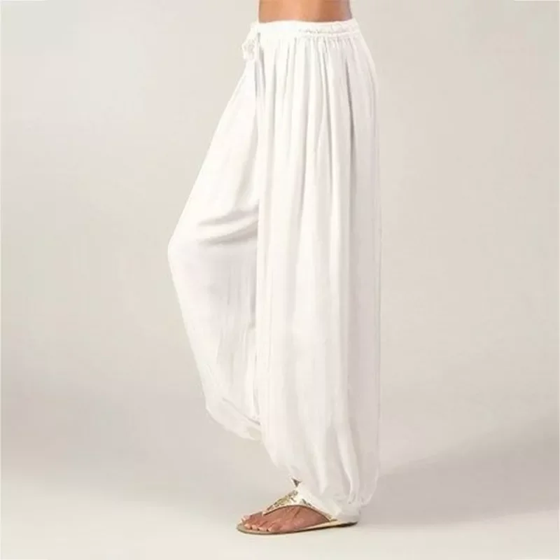 tops Sweatpants Women Summer Pants Wide Legs Can Be Tied Loose Feet Drape Japanese Drawstring Trousers Sports Pants Casual Fashi
tops Sweatpants Women Summer Pants Wide Legs Can Be Tied Loose Feet Drape Japanese Drawstring Trousers Sports Pants Casual Fashi