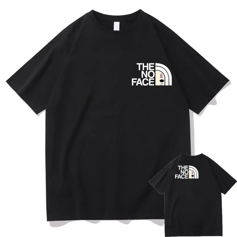 Fashion Brand Harajuku THE NO FACE Letter Logo Tshirt No Face Man Both Sides Put on Print T Shirt Tops Summer Men Women T-shirts
Fashion Brand Harajuku THE NO FACE Letter Logo Tshirt No Face Man Both Sides Put on Print T Shirt Tops Summer Men Women T-shirts