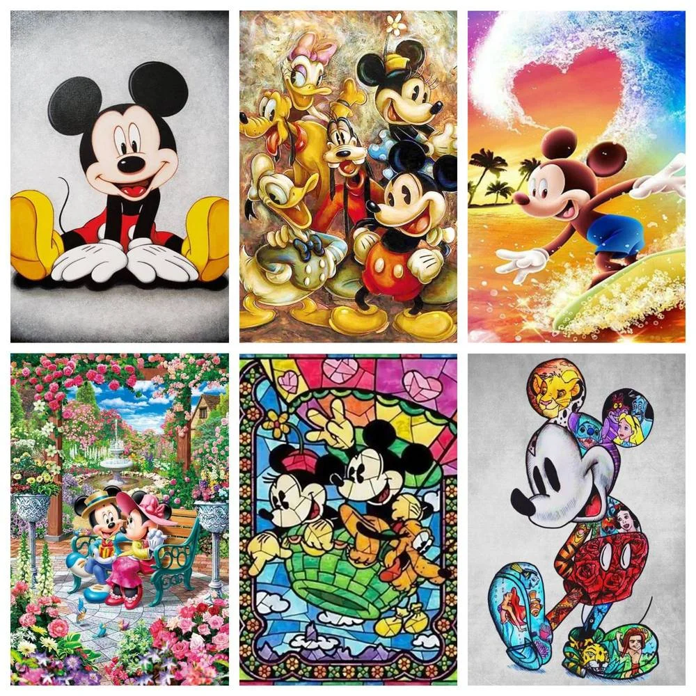 Disney 5D DIY Diamond Painting Cross Stitch Set Cartoon Mickey Mouse Hand Inlaid Children's Gifts Home Room Wall Art Decoration
Disney 5D DIY Diamond Painting Cross Stitch Set Cartoon Mickey Mouse Hand Inlaid Children's Gifts Home Room Wall Art Decoration