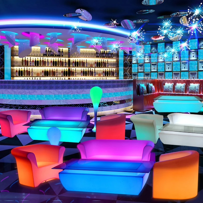 Hot Led Luminous Tea Table Simple KTV Sofa Stool Scattered Outdoor Chairs Bar Table Hotel Booth Tables Counter Stools
Hot Led Luminous Tea Table Simple KTV Sofa Stool Scattered Outdoor Chairs Bar Table Hotel Booth Tables Counter Stools