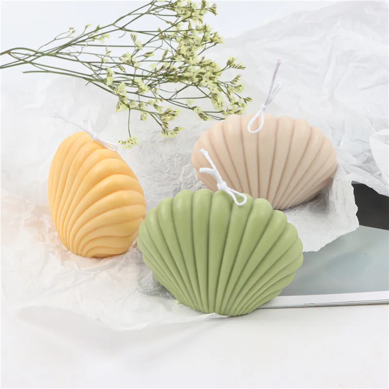3D Ocean Shell Silicone Candle Mold Diy Crystal Epoxy Resin Scallop Shell Table Ornament Mould Handmade Candle Making Supplies
3D Ocean Shell Silicone Candle Mold Diy Crystal Epoxy Resin Scallop Shell Table Ornament Mould Handmade Candle Making Supplies