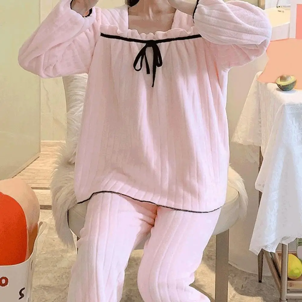 2 Pcs/Set Sweet Comfortable Autumn Pajamas Set Spring Night Clothes Homewear Sleeping
2 Pcs/Set Sweet Comfortable Autumn Pajamas Set Spring Night Clothes Homewear Sleeping