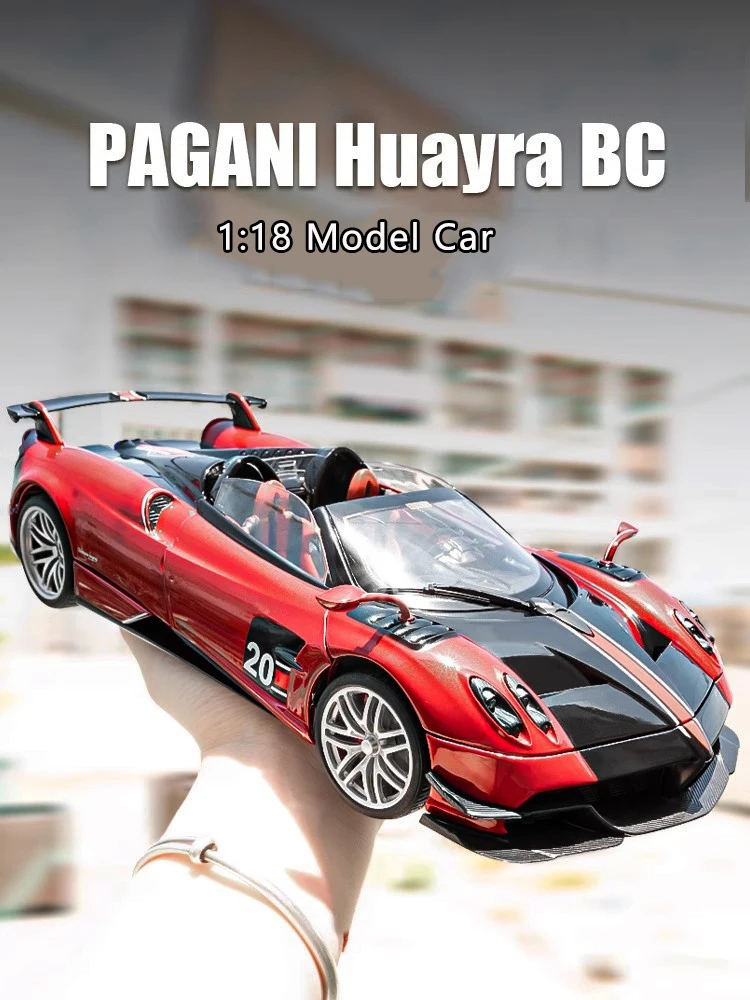Модель автомобиля Pagani Huayra в масштабе 1:18, модель автомобиля со звуком и фотоэлементом, игрушечный автомобиль, металлический спортивный автомобиль, коллекционные украшения для мальчиков, подарок
Модель автомобиля Pagani Huayra в масштабе 1:18, модель автомобиля со звуком и фотоэлементом, игрушечный автомобиль, металлический спортивный автомобиль, коллекционные украшения для мальчиков, подарок