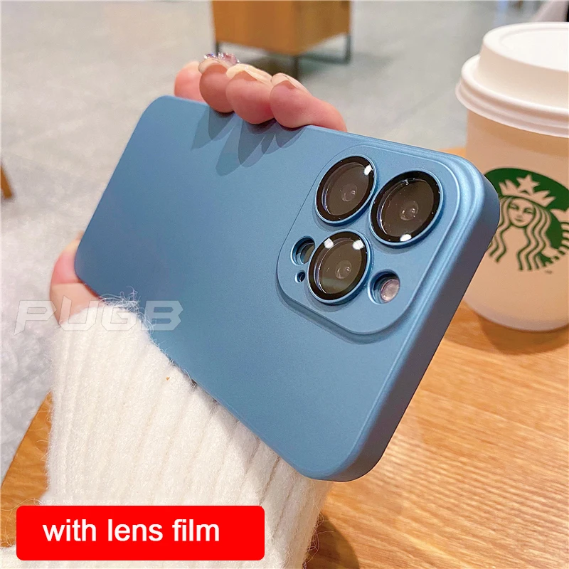 Luxury With Lens Film Case For iPhne 13 12 11 Pro Max Plus Mini Slim Soft Silicone Bumper Shockproof Camera Protection Cover
Luxury With Lens Film Case For iPhne 13 12 11 Pro Max Plus Mini Slim Soft Silicone Bumper Shockproof Camera Protection Cover