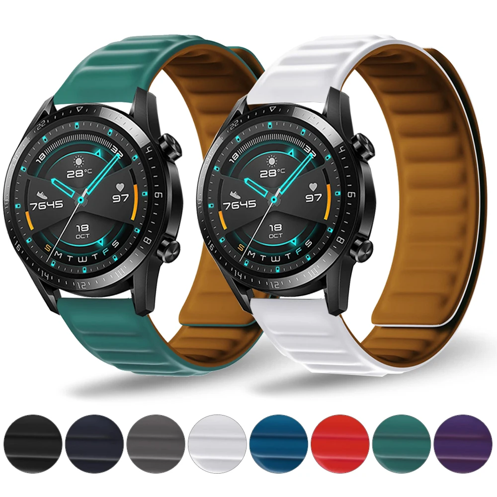 Magnetic Wrist Strap for HUAWEI GT 3 2 46mm 42mm Runner Watch Band Silicone Bracelet for HUAWEI Watch 2 3 Pro Watchband 20 22mm
Magnetic Wrist Strap for HUAWEI GT 3 2 46mm 42mm Runner Watch Band Silicone Bracelet for HUAWEI Watch 2 3 Pro Watchband 20 22mm