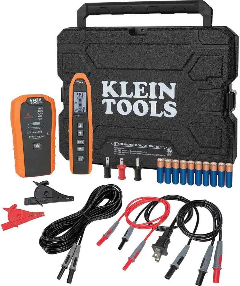 Advanced Circuit Breaker Finder and Wire Tracer Kit for Energized and Non-Energized Breakers, Fuses, and Wires
Advanced Circuit Breaker Finder and Wire Tracer Kit for Energized and Non-Energized Breakers, Fuses, and Wires