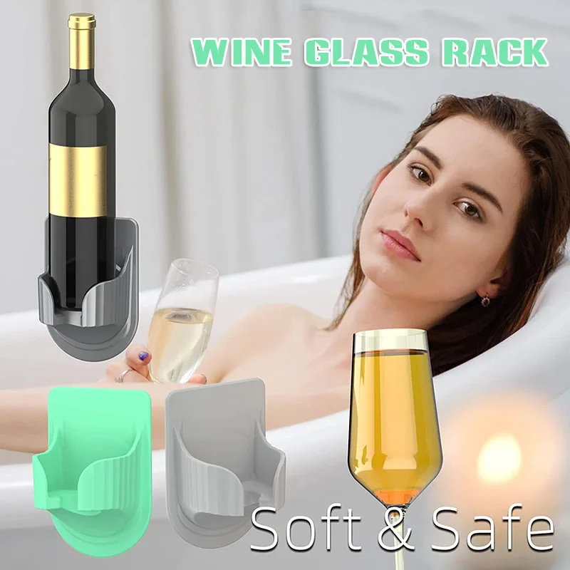 Wine Glass/Beer/Cans/Bottle Holder Self-adhesive Wall-Mounted Cup Holder for Shower Housewarming Gift JS23
Wine Glass/Beer/Cans/Bottle Holder Self-adhesive Wall-Mounted Cup Holder for Shower Housewarming Gift JS23
