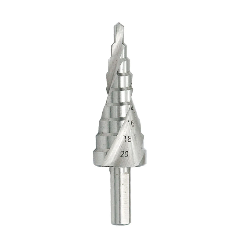 4-12 4-20 4-32 6-60 мм пагода Сверло для винтов Инструмент для колонкового бурения Высокоскоростная сталь HSS Спиральное канавочное металлическое стальное ступенчатое сверло
4-12 4-20 4-32 6-60 мм пагода Сверло для винтов Инструмент для колонкового бурения Высокоскоростная сталь HSS Спиральное канавочное металлическое стальное ступенчатое сверло