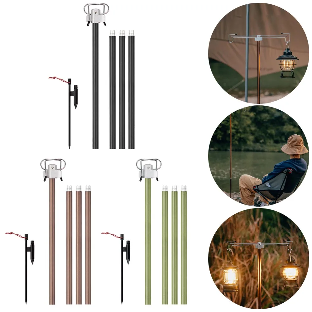 Outdoor Camping Hunting Hiking Folding Lamp Post Pole Kit Aluminum Alloy Portable Double Fishing Hanging Light Fixing Stand
Outdoor Camping Hunting Hiking Folding Lamp Post Pole Kit Aluminum Alloy Portable Double Fishing Hanging Light Fixing Stand