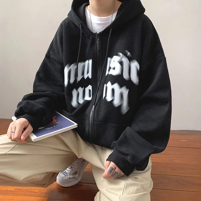 Men Hip Hop Sweatshirt Hoodie Letter Print Streetwear Harajuku Pullover Hoodie 2023 Autumn Long Sleeve Zip Hoodies Casual Jacket
Men Hip Hop Sweatshirt Hoodie Letter Print Streetwear Harajuku Pullover Hoodie 2023 Autumn Long Sleeve Zip Hoodies Casual Jacket