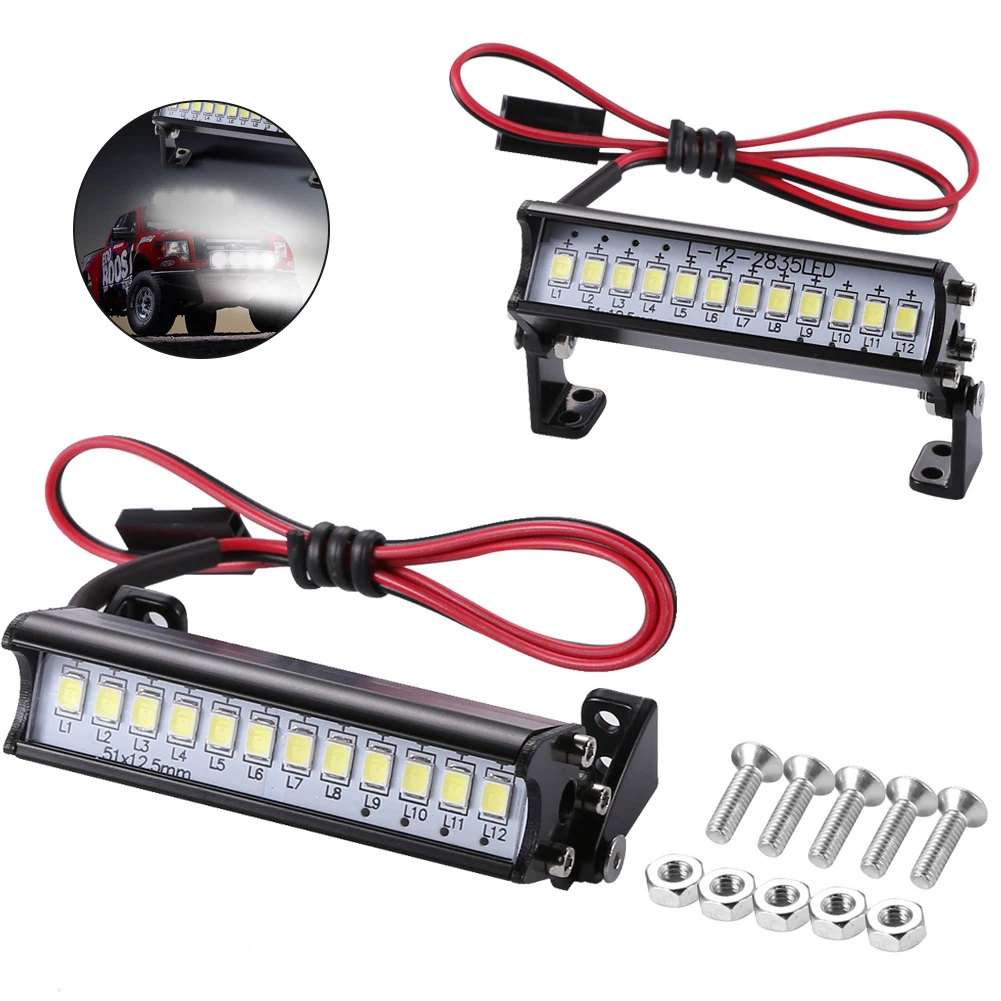 Universal 55mm 12 LED Hight Bright Light for RC Rock Crawler Truck Body Shell Lights Climbing Car Model Bright Light Accessories
Universal 55mm 12 LED Hight Bright Light for RC Rock Crawler Truck Body Shell Lights Climbing Car Model Bright Light Accessories