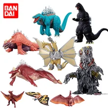 In Stock Original Bandai Godzilla Series Anime Action Figure Mothra Ghidorah Boxed Collection Dolls Ornaments Toys Festival Gift